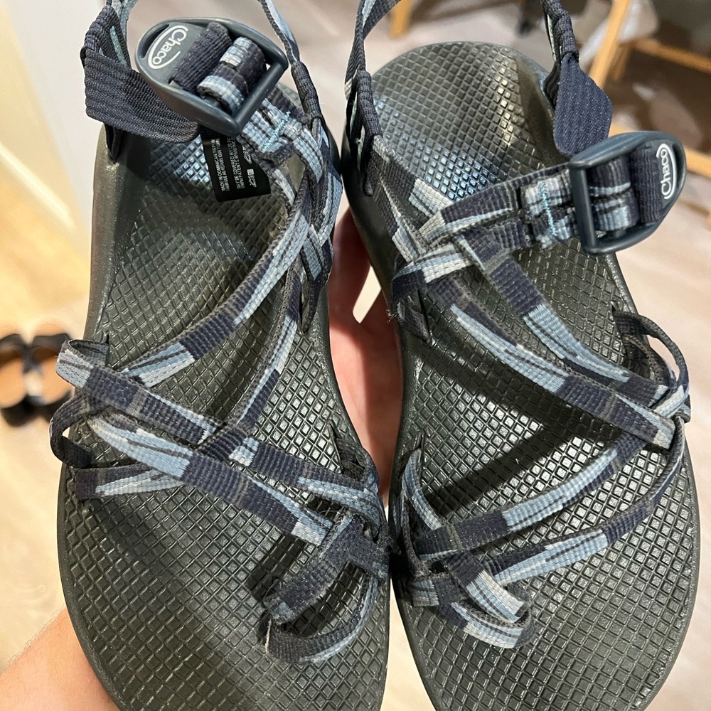 Chaco sandals. Used a few times. Like new: Nice. Size 9 multi color dark.